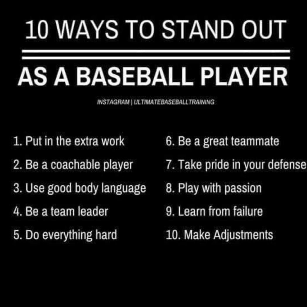 10 Rules of Baseball